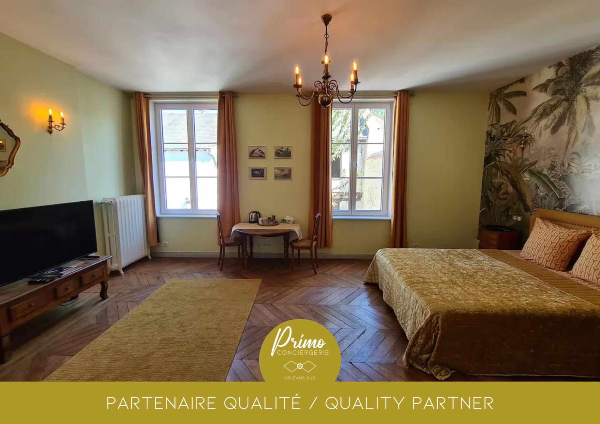 Domaine De Charme Au Coeur D'Orleans Classe 3 Etoiles - Bords De Loire - 21 Couchages Avec Parkings Prives Exterior foto